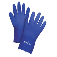 Ultra Flexible Gloves, Size X-Large/10, 12" L, PVC, Interlock Inner Lining, 45-mil Haskins Industrial Inc.