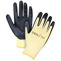 Gants r&eacute;sistants &agrave; la coupe avec prise sup&eacute;rieure, Taille 2T-Grand/11, Calibre 13, Rev&ecirc;tement Mousse de nitrile, Enveloppe en Aramide, ANSI/ISEA 105 niveau 3/EN 388 niveau 5 Haskins Industrial Inc.