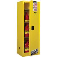 Armoire de s&eacute;curit&eacute; pour produits inflammables EX Slimline Sure-Grip , 22 gal., 1 Porte(s), 23,25" La x 65" h x 18" p Haskins Industrial Inc.