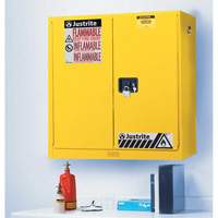 Armoires de s&eacute;curit&eacute; murales Sure-Grip EX, 20 gal., 2 Porte(s), 43" La x 44" h x 12" p Haskins Industrial Inc.