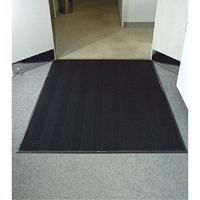 Tapis Waterhog Eco Elite, Essuie-pieds/grattoir, 4' x 6' x 3/8", Fum&eacute;e noire Haskins Industrial Inc.