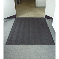 Tapis Waterhog Eco Elite, Essuie-pieds/grattoir, 3' x 5' x 3/8", Cendre grise Haskins Industrial Inc.