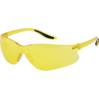 Z500 Series Safety Glasses, Amber Lens, Anti-Scratch, ANSI Z87+/Meets/Exceeds CSA Z94.3 Haskins Industrial Inc.