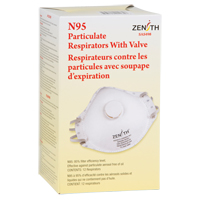 Particulate Respirators, N95, NIOSH Certified, Medium/Large Haskins Industrial Inc.
