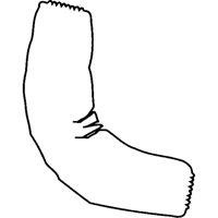 Sleeves, 18" long, Tyvek&reg; 400, White Haskins Industrial Inc.