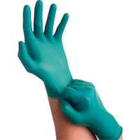 Gants TouchNTuff 92-600, T-Grand, Nitrile, 5 mils, Sans poudre, Vert Haskins Industrial Inc.