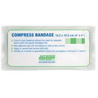 Compress (Pressure) Bandages - Sterile, 4-1/4" L x 3-1/2" W Haskins Industrial Inc.