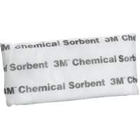 Tampons adsorbants pour produits chimiques, Universel, 15" lo x 7" la, 11,8 gal. absorption/pqt Haskins Industrial Inc.