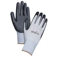 Gants l&eacute;gers enduits et respirants, 9/Grand, R&ecirc;vetement Mousse de nitrile, Calibre 13, Enveloppe en Polyester Haskins Industrial Inc.