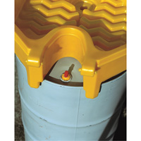 Global Ultra-Drum Funnel with Cover, 5 gal. Haskins Industrial Inc.