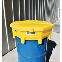 Global Ultra-Drum Funnel with Cover, 5 gal. Haskins Industrial Inc.