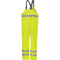 Narvik Rainwear - Bib pants, Polyester, Small, High Visibility Lime-Yellow Haskins Industrial Inc.