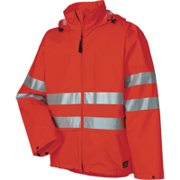 Narvik Rainwear - Jacket, Polyester, High Visibility Orange, Small Haskins Industrial Inc.