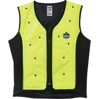 Chill-Its&reg; 6685 Dry Evaporative Cooling Vests, Large, High Visibility Lime-Yellow Haskins Industrial Inc.