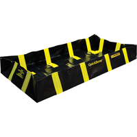 Bermes de confinement avec supports int&eacute;rieurs de parois QuickBerm , Capacit&eacute; 175 gal. US, 4' la x 6' lo x 12" h, Support &agrave; encliqueter Haskins Industrial Inc.