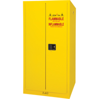 Flammable Storage Cabinet, 60 gal., 2 Door, 34" W x 65" H x 34" D Haskins Industrial Inc.