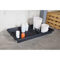 Ultra-Utility Trays&reg;, 12" L x 48" W x 4.75" H, 12 gal. Spill Capacity Haskins Industrial Inc.