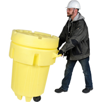 Ultra-Overpacks&reg; Wheeled Drum, 95 gal., Mobile Haskins Industrial Inc.