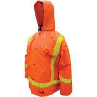 V&ecirc;tements imperm&eacute;ables en PVC ignifuges Open Road , Petit, Orange Haskins Industrial Inc.