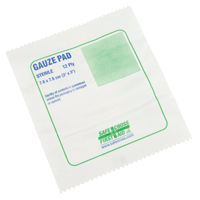 Gauze , Pad, 3" L x 3" W, Sterile, Medical Device Class 1 Haskins Industrial Inc.