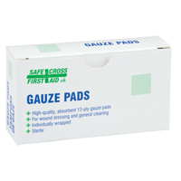 Gauze , Pad, 3" L x 3" W, Sterile, Medical Device Class 1 Haskins Industrial Inc.