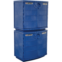 Polyethylene Corrosive/Acid Cabinet, 24 gal., 36" x 35" x 25" Haskins Industrial Inc.
