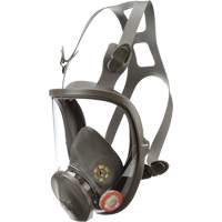 6000 Series Full Facepiece Reusable Respirator, Elastomer/Silicone/Thermoplastic, Medium Haskins Industrial Inc.