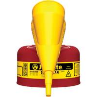 Bidons s&eacute;curitaires, Type I, Acier, 1 gal. US, Rouge, Homologu&eacute; FM/List&eacute; UL/ULC Haskins Industrial Inc.