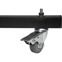 Optional Casters for COMBOframe Adjustable Modular Welding Screens Haskins Industrial Inc.
