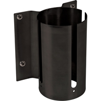 Wall Mounts for Build-Your-Own Crowd Control Barriers, Steel, Screw Mount Haskins Industrial Inc.