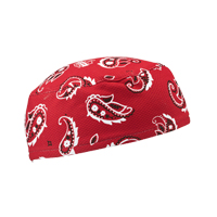 Chill-Its&reg; 6630 Cooling Skull Caps, Red Haskins Industrial Inc.