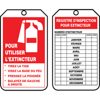 Safety Tags, Cardstock, 3-1/8" W x 5-7/8" H, French Haskins Industrial Inc.