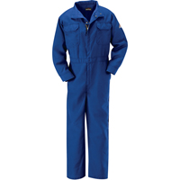 Flame-Resistant Premium Coveralls, Size 38, Royal Blue, 5.1 cal/cm² Haskins Industrial Inc.