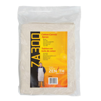 Apron, Cotton, 36" L x 29" W, Natural Haskins Industrial Inc.