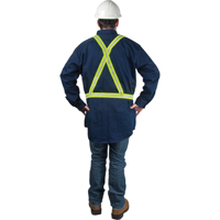 Standard-Duty Safety Harness, High Visibility Lime-Yellow, Silver Reflective Colour, X-Large Haskins Industrial Inc.