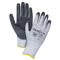 Gants &eacute;lastiques sans coutures r&eacute;sistants &agrave; la coupe, Taille 2T-Grand/11, Calibre 13, Rev&ecirc;tement Polyur&eacute;thane, Enveloppe en PEHP, ANSI/ISEA 105 niveau 4/EN 388 niveau 5 Haskins Industrial Inc.