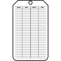 Safety Tags, Plastic, 3-1/8" W x 5-7/8" H, French Haskins Industrial Inc.