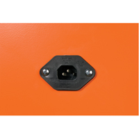 Emergency Preparedness Storage Cabinets, Steel, 4 Shelves, 65" H x 43" W x 18" D, Orange Haskins Industrial Inc.