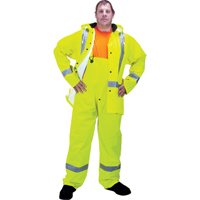 Imperm&eacute;able pour la circulation de premi&egrave;re qualit&eacute; RZ900, Polyester, Petit, Jaune lime haute visibilit&eacute; Haskins Industrial Inc.