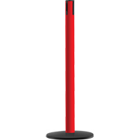 Advance TensaBarrier&reg; - Receiver Post, 36" High, Red Haskins Industrial Inc.