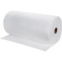 Premium Meltblown Sorbent Rolls, Mediumweight, 150' L x 30" W, 40 gal. Absorbancy Haskins Industrial Inc.