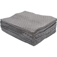 Feuilles absorbantes li&eacute;es de premi&egrave;re qualit&eacute;, Universel, 15" x 17", 15 gal. d'absorption Haskins Industrial Inc.