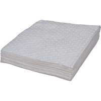 Premium Bonded Sorbent Pads, Oil Only, 15" x 17", 8 gal. Absorbancy Haskins Industrial Inc.