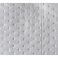 Premium Bonded Sorbent Pads, Oil Only, 15" x 17", 8 gal. Absorbancy Haskins Industrial Inc.
