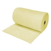 Rouleaux absorbants en fibres fines de premi&egrave;re qualit&eacute;, Lourd, 150' lo x 15" la, Absorption 50 gal. Haskins Industrial Inc.