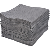 Premium Laminated (SMS) Sorbent Pads, Universal, 15" x 17", 30 gal. Absorbancy Haskins Industrial Inc.