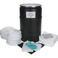Spill Kit, Oil Only, Drum, 55 US gal. Absorbancy Haskins Industrial Inc.