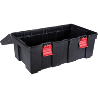 Water Resistant Storage Container, 33" W x 19" D x 13" H, Black Haskins Industrial Inc.