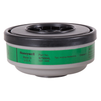 Cartouches pour respirateur s&eacute;rie N de North, Cartouche gaz/vapeur, Ammoniac/M&eacute;thylamine Haskins Industrial Inc.