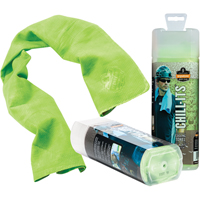 Serviettes de refroidissement 6602 Chill-Its, Lime haute visibilit&eacute; Haskins Industrial Inc.